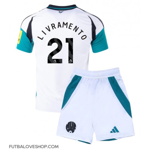 Dres Newcastle United Tino Livramento #21 Tretina pre deti 2024-25 Krátky Rukáv (+ trenírky)